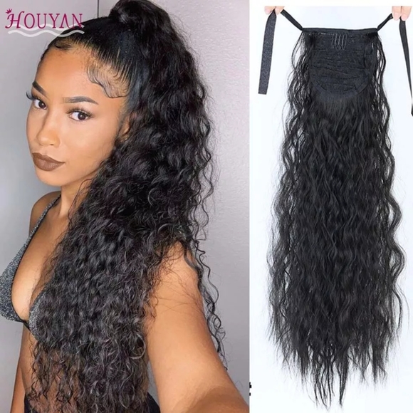 New! Long Synthetic ponytails - Picture 6 of 8